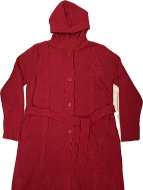 Denim&Co Red Women's Sweater